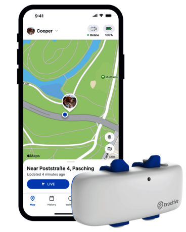Tractive GPS-Tracker mit Smartphone-App