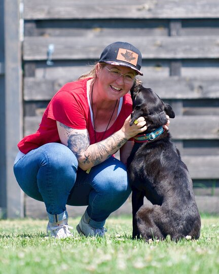 Nicole Schanze, Hundetrainerin und Inhaberin der Martin Rütter Hundeschule Lüneburg/Buxtehude