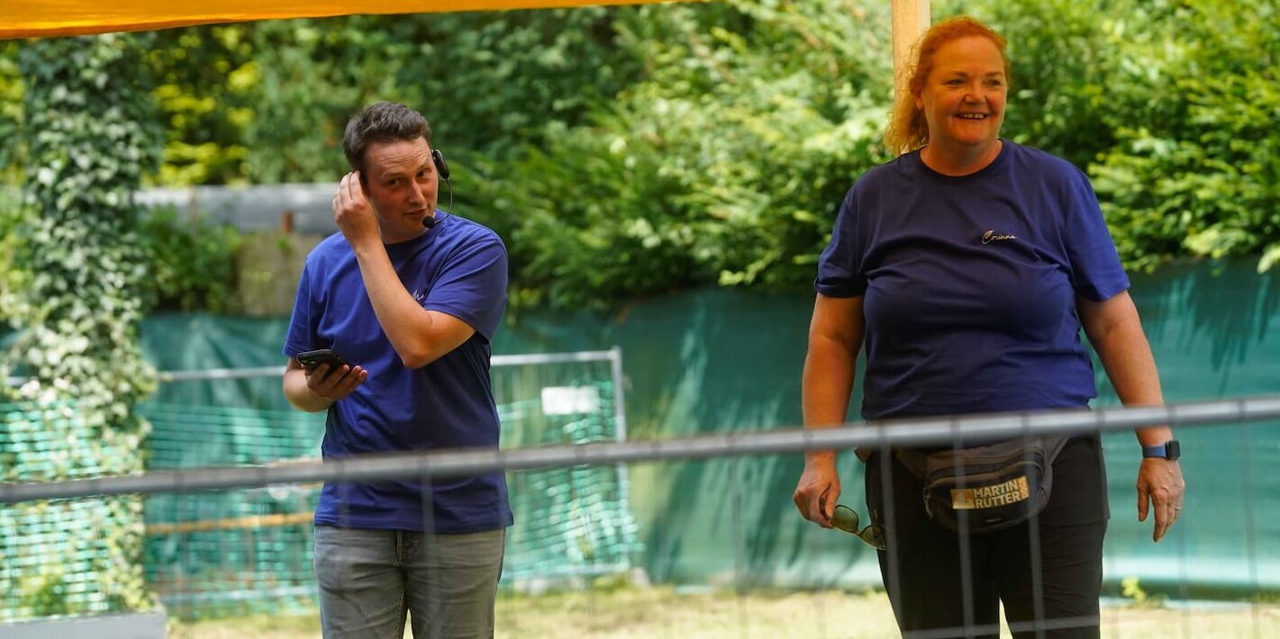 Martin Rütter Hundetrainer:innen Marcel Wunderlich und Corinna Geis